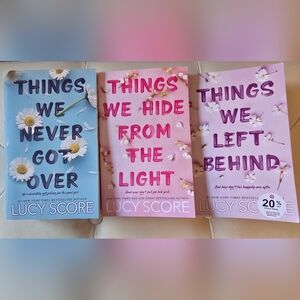 Book Set - Blue, Pink, and Purple Covers